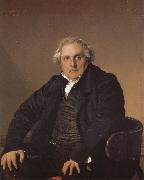 Jean-Auguste Dominique Ingres Portraiy of Biertan oil painting